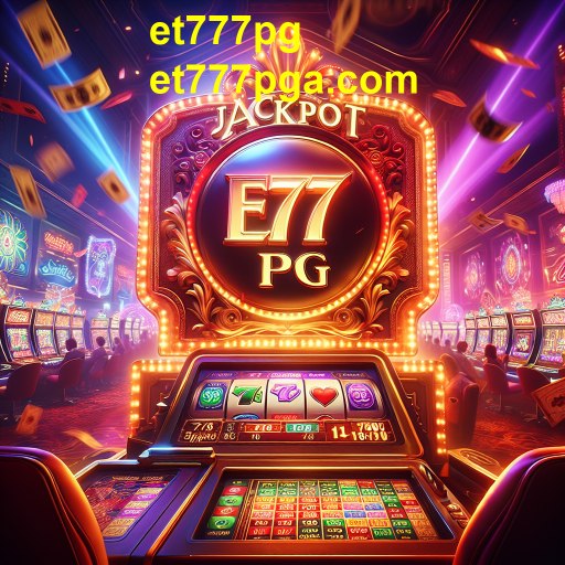 Descubra a Emoção dos Jackpots no ET777PG